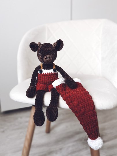 Häkelanleitung Weihnachtselfen