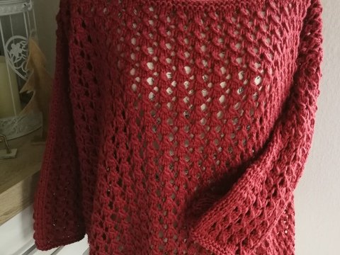 Anleitung Strick-Pullover "Federleicht"