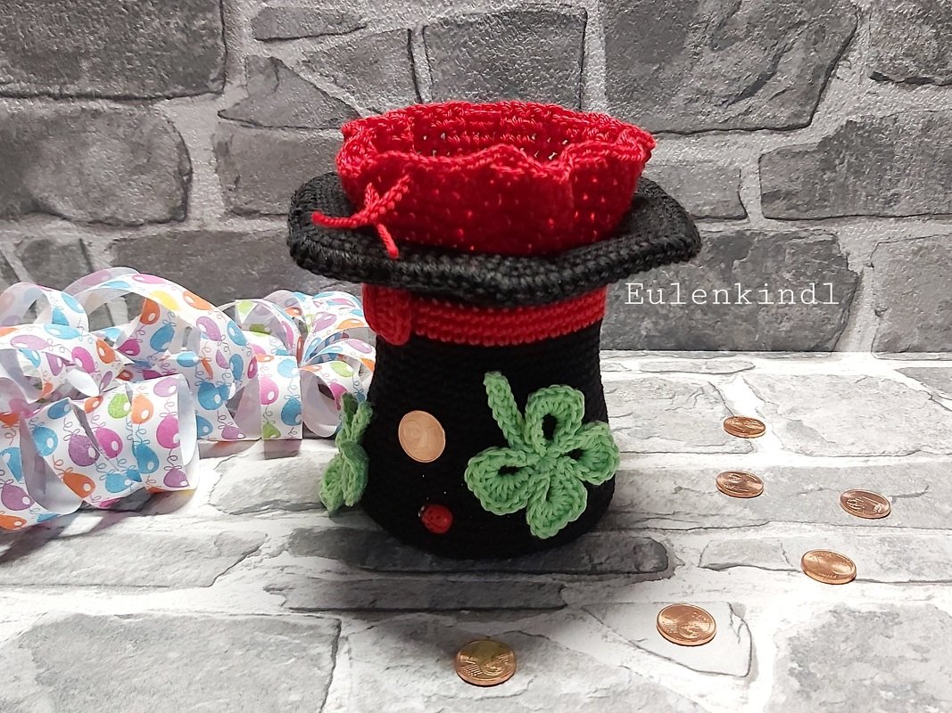 Häkelanleitung Zylinderchen "Glückwünsche" (zum Befüllen) - Bild 2
