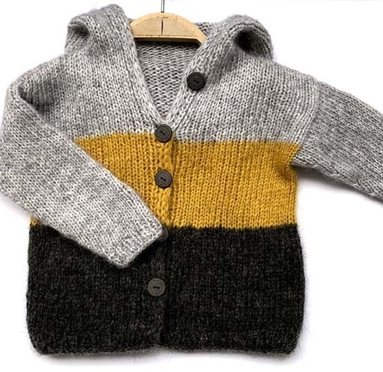 Strickanleitung Kapuzenjacke Betty Kinderjacke
