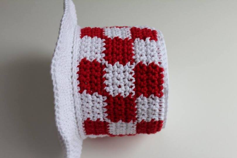 "Start / Finish" Klopapierhut häkeln PDF-Anleitung