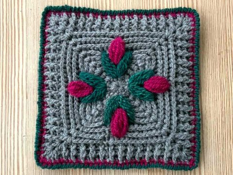 Süsses  Grannymuster "TULP"