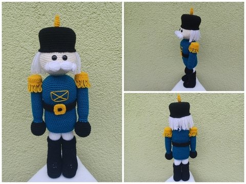 Herr Nussknacker-Häkelanleitung PDF