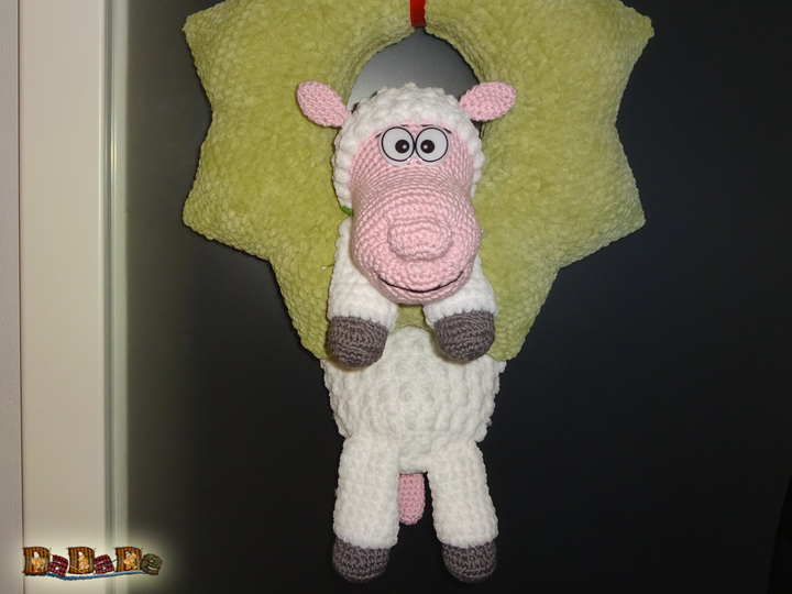 Der Tür-Kranz Schaf – von Dadade