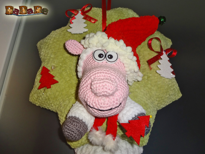 Der Tür-Kranz Schaf – von Dadade