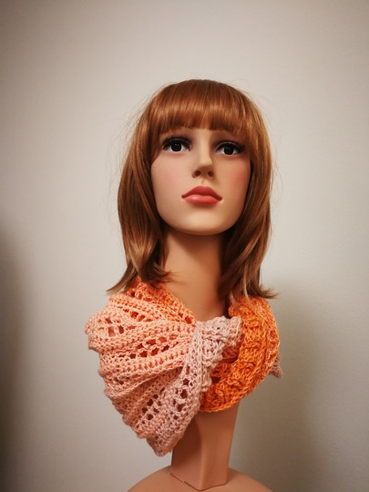 Häkelanleitung Wellen Loop No.1/Kapuzenschal