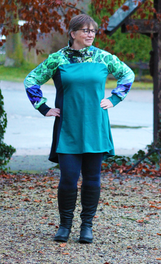 Ginger Erweiterung  mit Roll- und Stehkragen 32 - 54