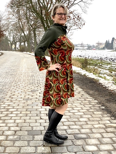 Ginger Erweiterung  mit Roll- und Stehkragen 32 - 54