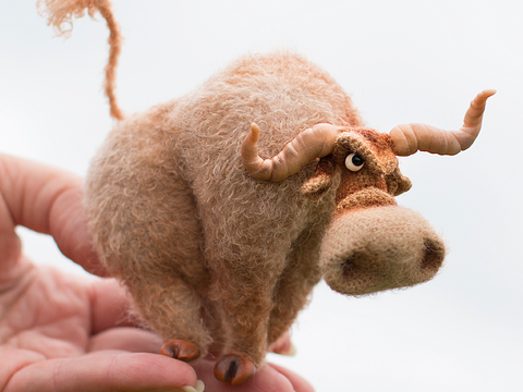 292DE Häkelanleitung Amigurumi Bulle Alejandro - PDF Pertseva CP