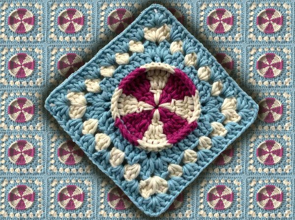 Grannymuster "Keiner Kreisel"