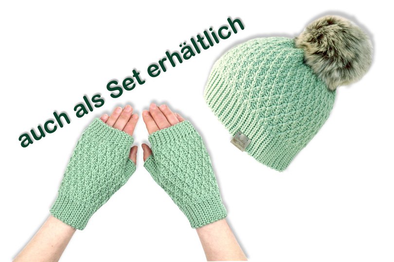 Warme Mütze "Flora" (2 Var., alle Gr.)