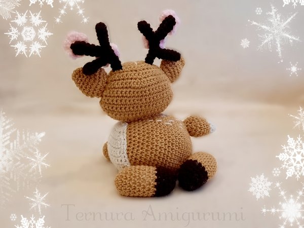 Crochet pattern mom deer PDF Ternura Amigurumi English- Deutsch- Dutch