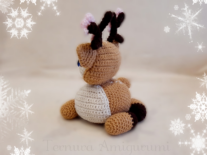 Häkelanleitung Mutter hirsch PDF Ternura Amigurumi English- Deutsch- Dutch