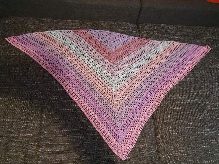 Anleitung Tuch Oxana häkeln