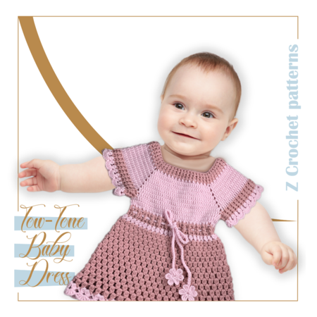 Two-Tone Baby Dress Pattern