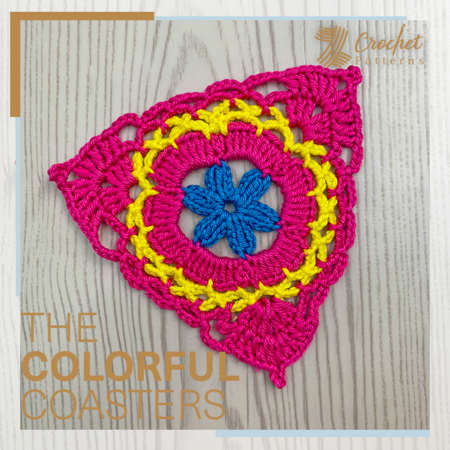 Colorful Coaster Triple Pack Pattern