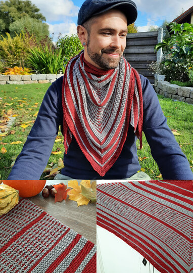 Grey Lane - Dreieckstuch Strickanleitung