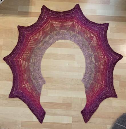 Crochet pattern Schattenkarussell