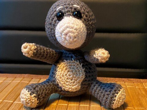 Häkelanleitung - Süßer Maulwurf - Amigurumi