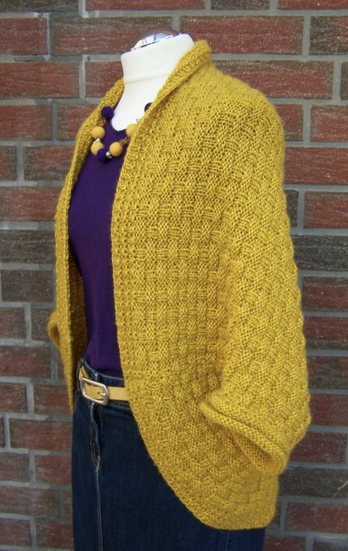 Strickanleitung für Seelenwärmer im Webmuster