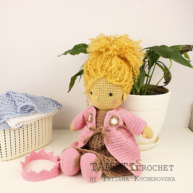 CROCHET PATTERN “TANATI doll - Princess clothes” Only clothes!!! - Image 15