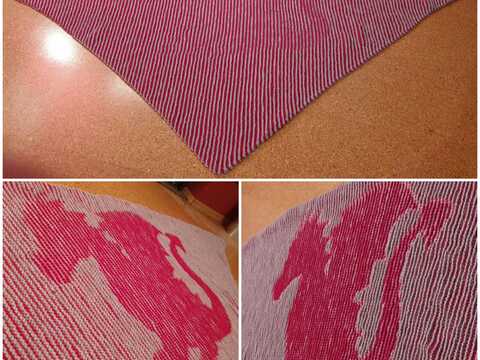 Anleitung Drachentuch schattengestrickt