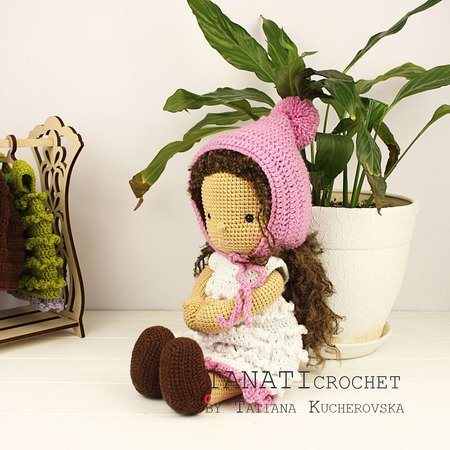 CROCHET PATTERN “TANATI doll - Set of clothes” Only clothes!!!