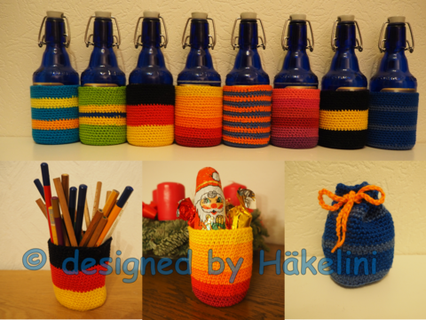 Utensilo „Stulpi“ - Häkelanleitung von Häkelini