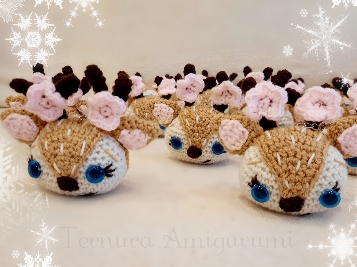 Häkelanleitung hirsch kopf PDF Ternura Amigurumi English - Deutsch - Dutch