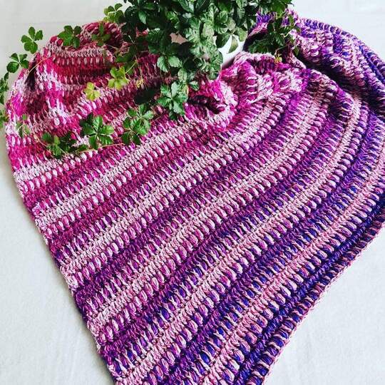 Potpourri Wonder - Häkelanleitung für Tuch, Schal oder Decke