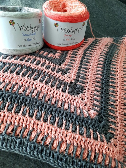 Potpourri Wonder - Häkelanleitung für Tuch, Schal oder Decke