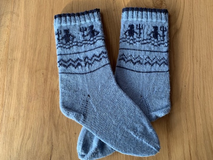 Sternzeichen Socken - Der Wassermann