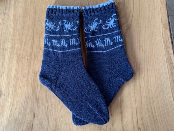 Sternzeichen Socken - Der Skorpion
