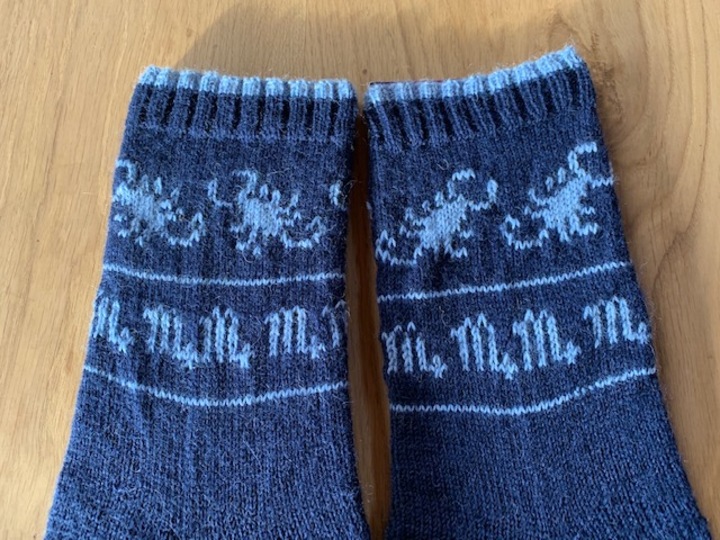 Sternzeichen Socken - Der Skorpion
