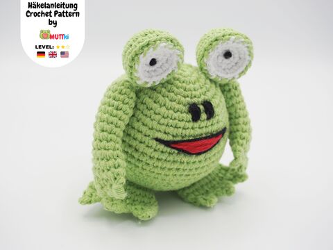 Muki-Frosch Häkelanleitung