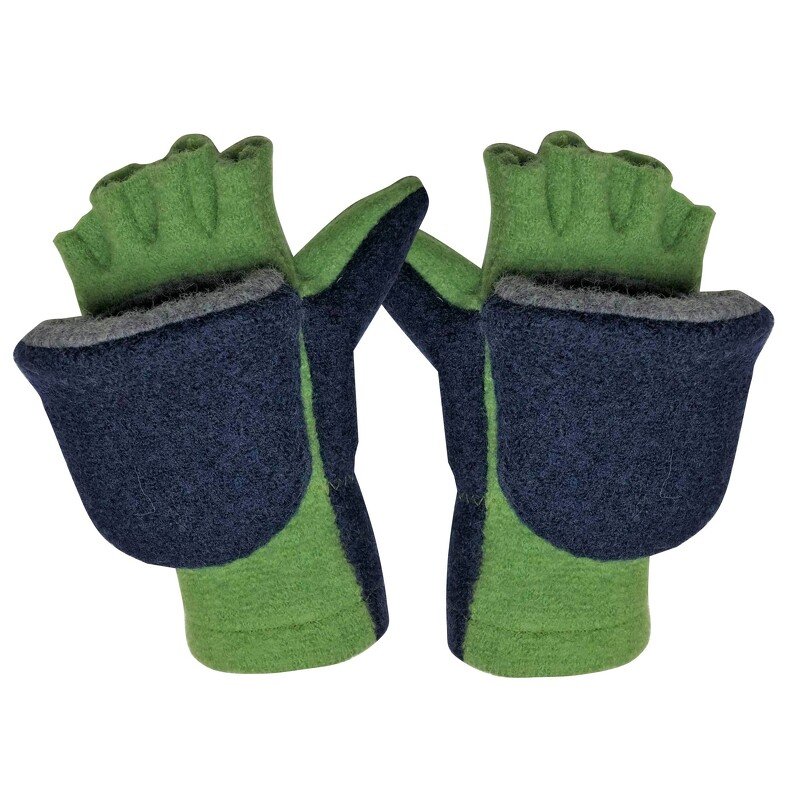 Anleitung Fingerfluffs ~ Handschuhe mit Klappe selber nähen - Bild 3