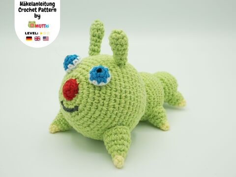 Muki-Raupe Häkelanleitung