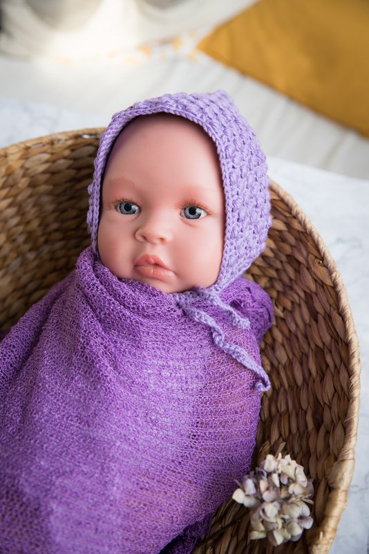 Häkelanleitung Pixiehaube Schneeflöckchen, alle Größen - Bild 2