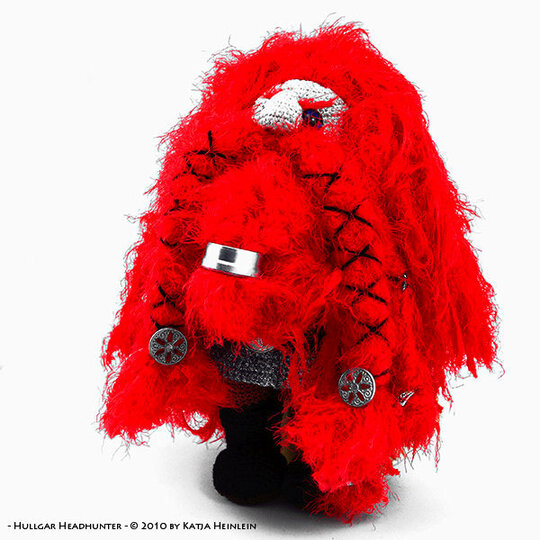 PDF Häkelanleitung Zwerg Hullgar Headhunter Mensch Amigurumi