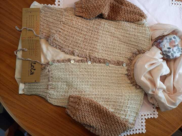 Anleitung Damenstrickjacke im Boho-Vintagestil - auch für Anfänger geeignet