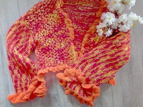 Kurzjacke stricken und häkeln leicht gemacht