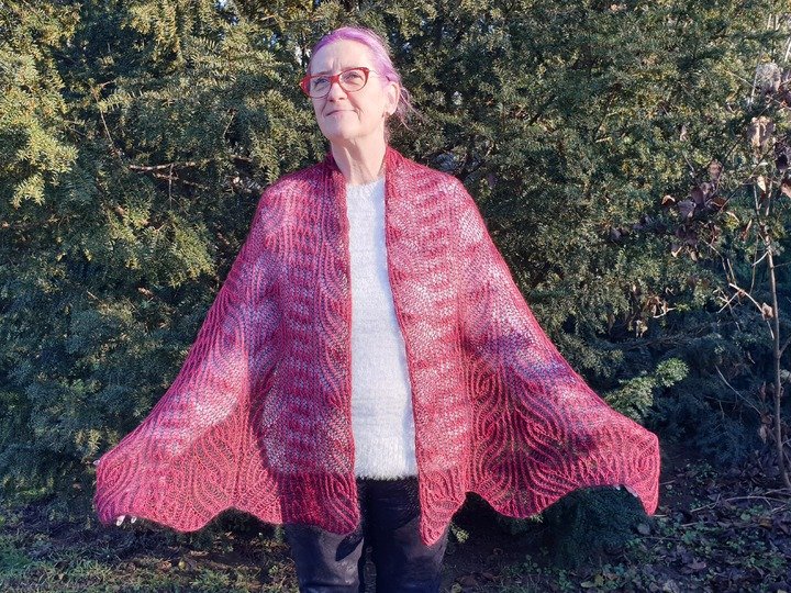 Anleitung Stola Drachenherz