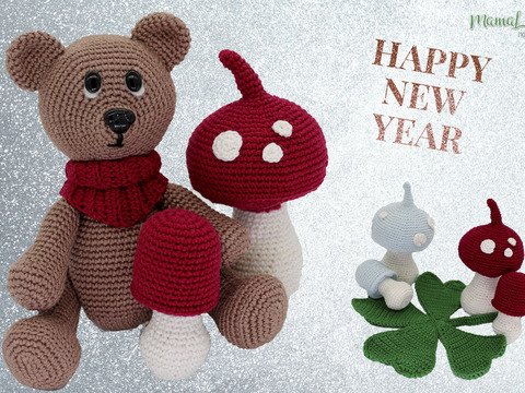 TEDDY im Glück- Häkelanleitung