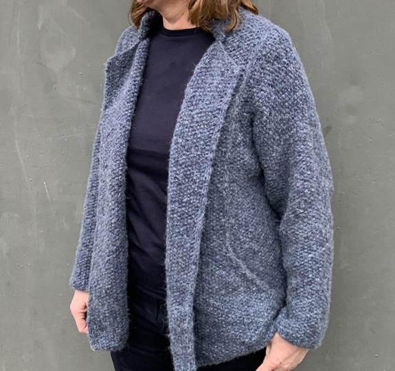 Strickanleitung Cardigan Amanda Damen Strickjacke