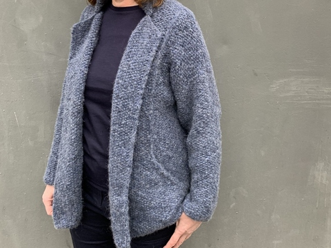 Strickanleitung Cardigan Amanda Damen Strickjacke