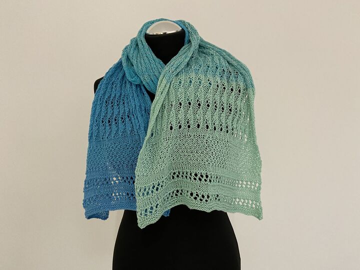 Strickanleitung - Schal "Ilmava"