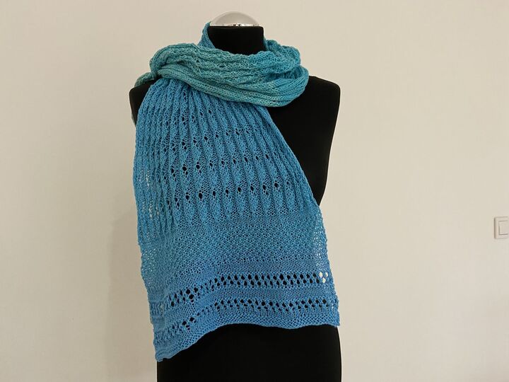 Strickanleitung - Schal "Ilmava"