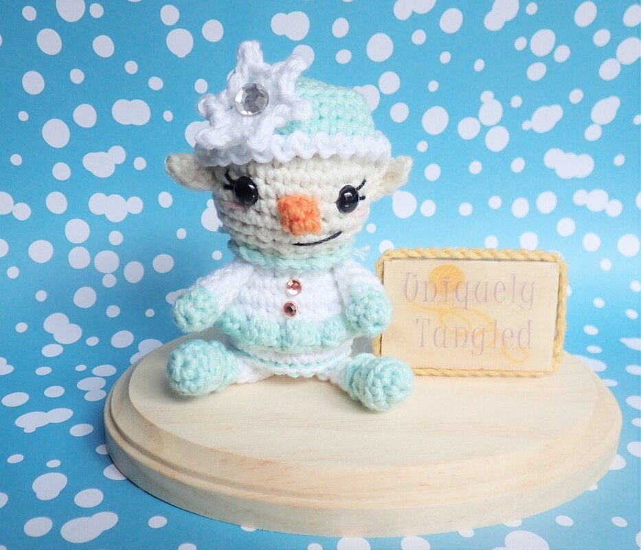 January Pixie - Crochet Amigurumi Doll Pattern PDF