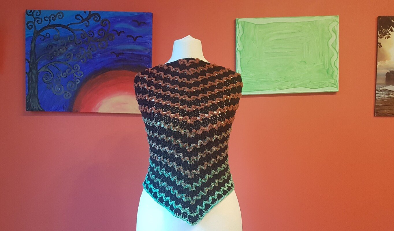 Häkelanleitung Dreieckstuch Whiggly