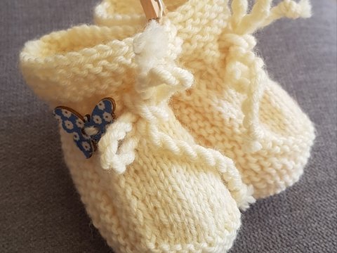 Anleitung Bebefinkli (Babyschuhe)